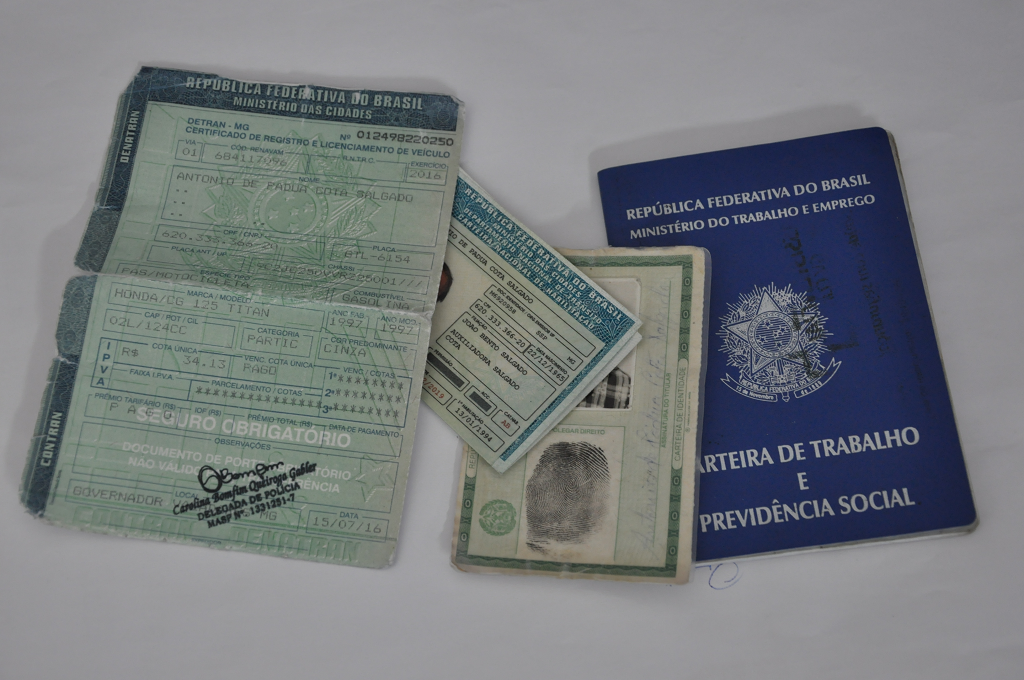 documentos perdidos uai