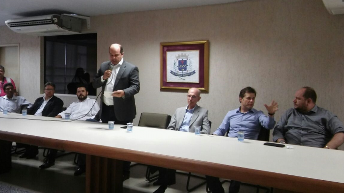 prefeito anunciou nova captação de água