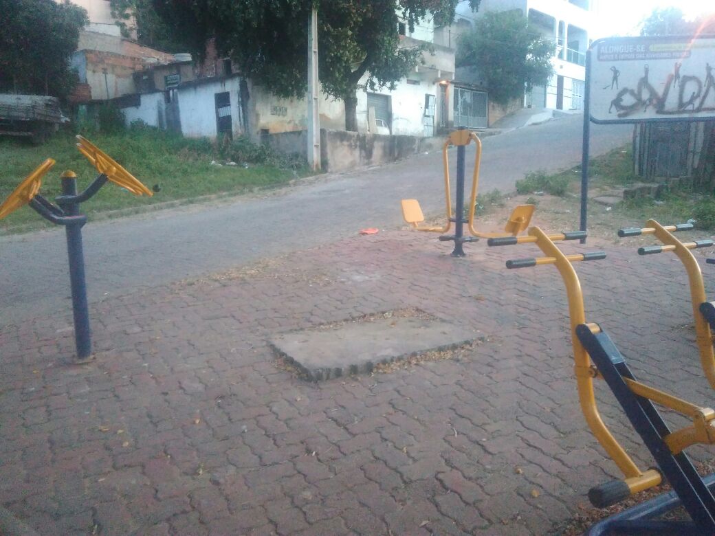 simulador de remo é furtado