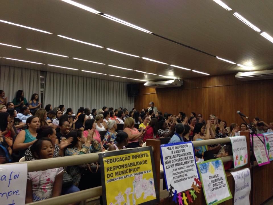 audiência publica educação infantil