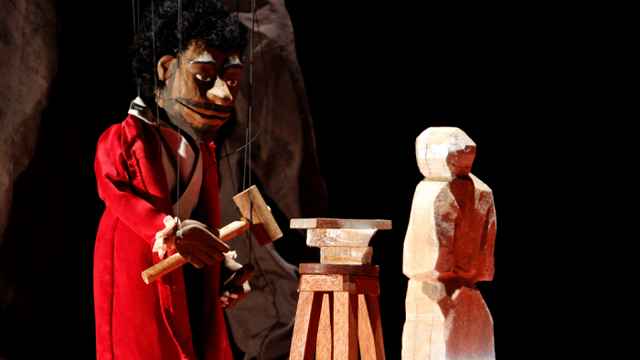 marionetes o organista aleijadinho