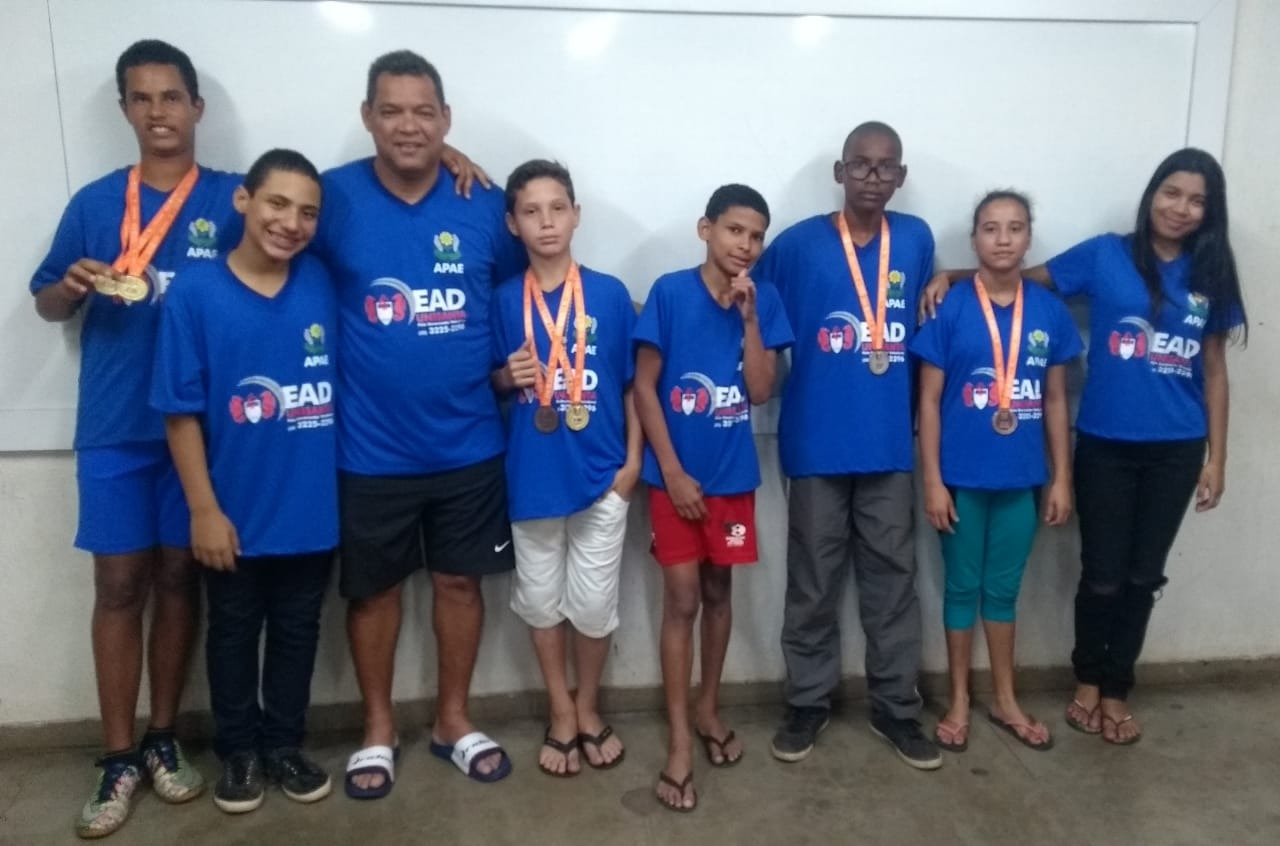 apae de valadares conquista medalhas no jemg 2019