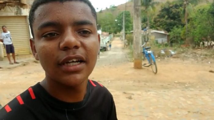 carlos daniel estudante no xonin de cima