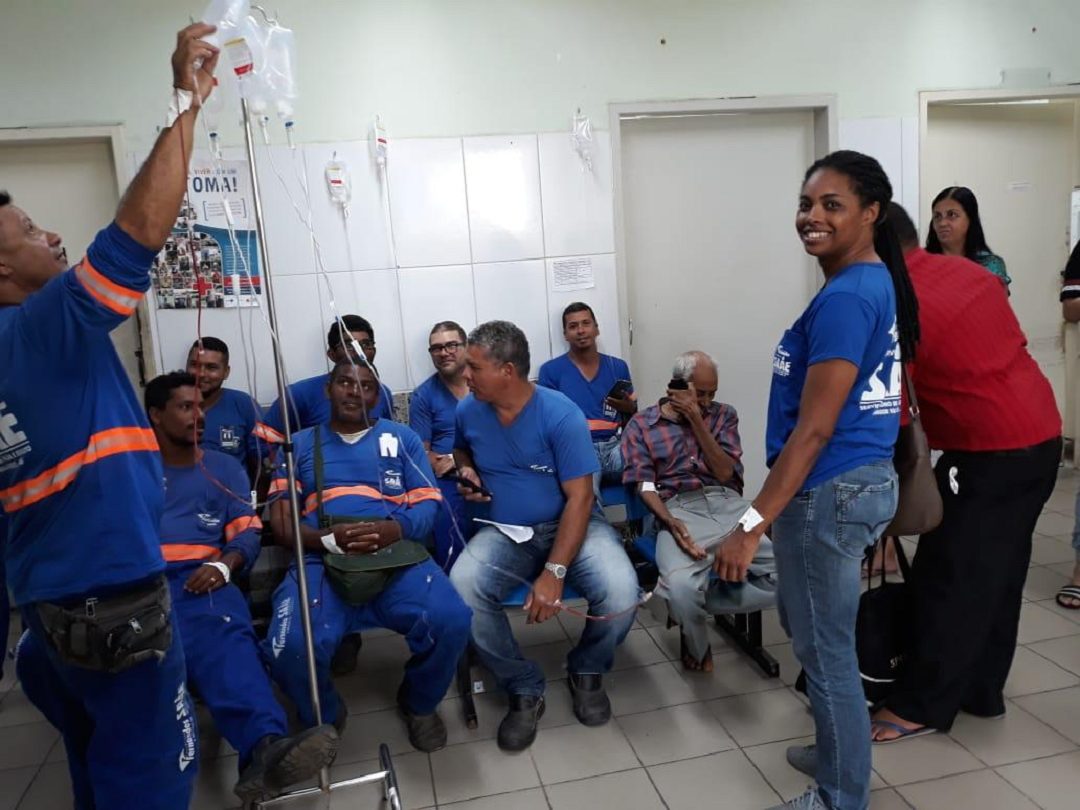 funcionários passam mal após café da manhã na empresa