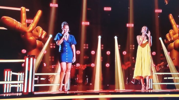 érica timóteo e luiza cruz cantam mulheres do fim do mundo no the voice brasil