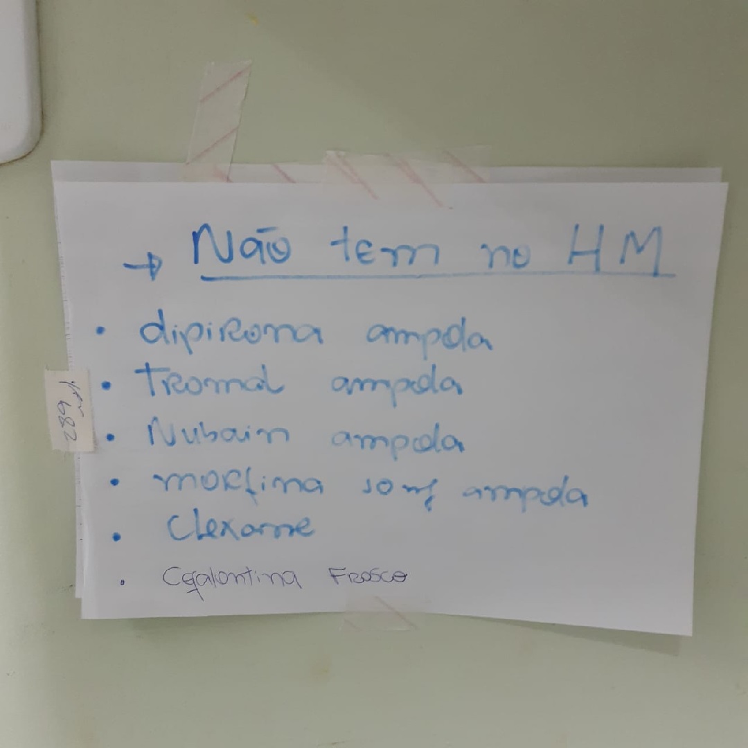 abandono do hm é denunciado no MP