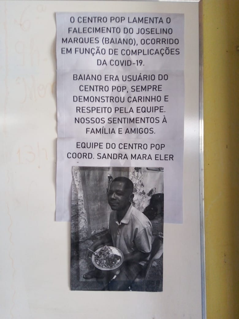 sem vacinação, morador de rua começa a morrer em valadares