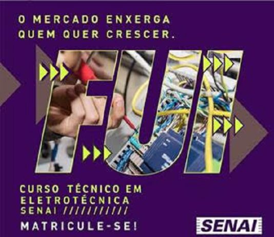 Senai abre inscrições para Técnico em Eletrotécnica
