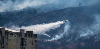 combate ao fogo na ibituruna continua na tarde desta quarta