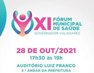 Fórum de Saúde: inscrições para o CMS terminam no dia 20 fórum de saúde de valadares vai eleger nova composição do conselho municipal de saúde