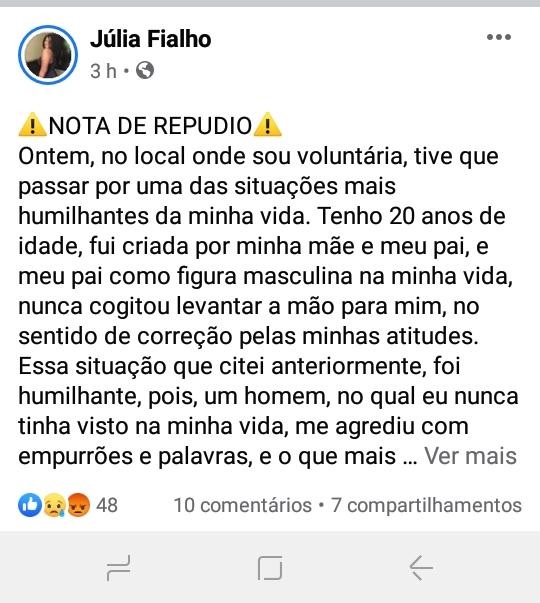 universitária registra bo contra vereador de valadares por agressão e abuso de autoridade