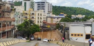 valadares enfrenta maior cheia dos últimos 25 anos
