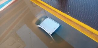 chuvas fortes causal alagamentos em vários pontos de valadares