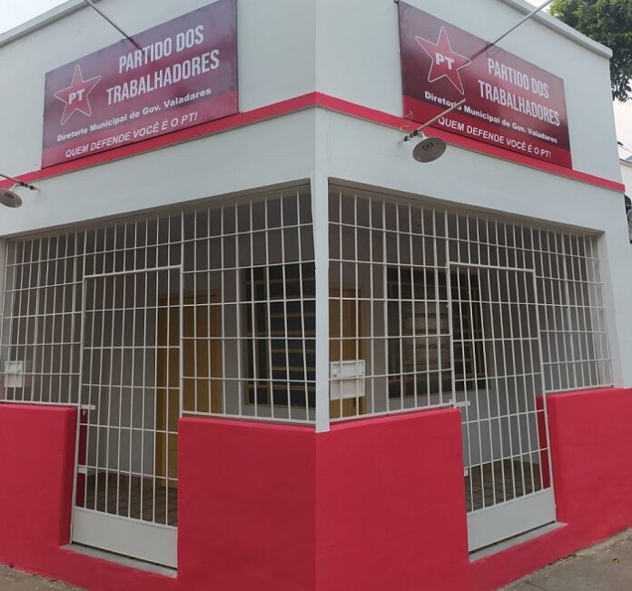pt inaugura sede do diretório municipal de valadares
