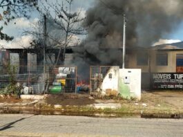 incêndio bairro universitário em valadares hoje de manhã
