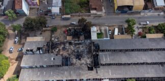 incêndio em galpão no universitário em valadares