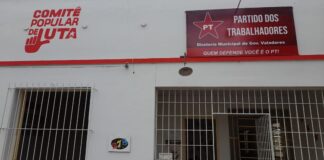 sede do pt de valadares é arrombada
